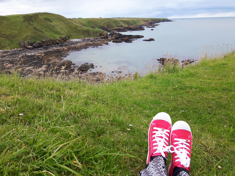 View from Old Slains Castle